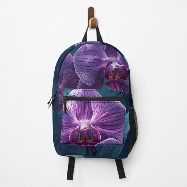 Item preview, Purple Orchid Blossoms Under Night Sky designed and sold by LakLuxe studio .