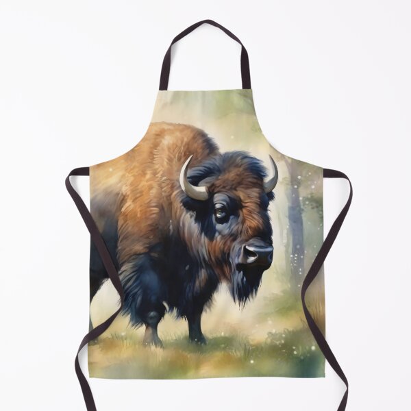 Item preview, Old Bison in Forest designed and sold by CalmnessbyChoice.