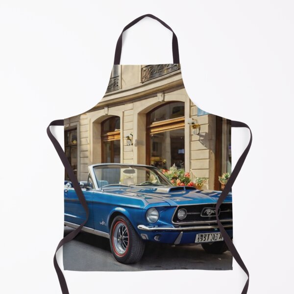 Item preview, Blue Spirit, 1965 Ford Mustang Cruising Through the Coastal Town designed and sold by BlareBlare.