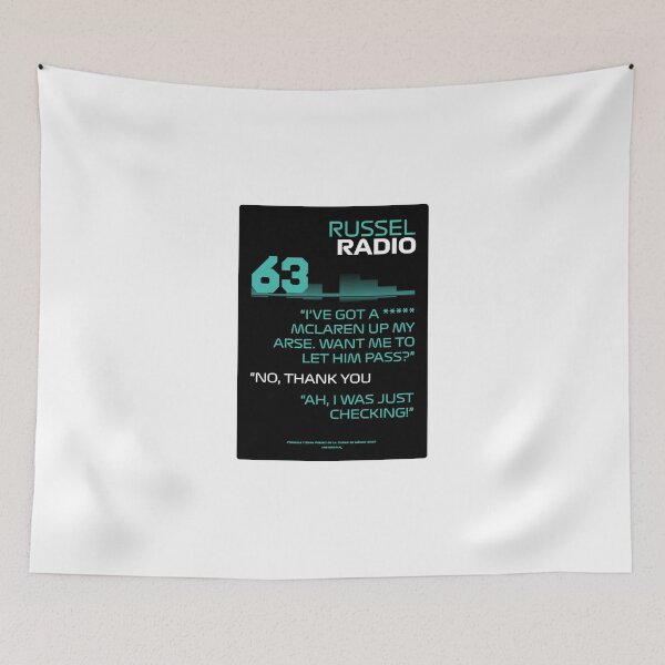 Item preview, Want me to let him pass? - George Russell F1 Team Radio designed and sold by Heybratan.