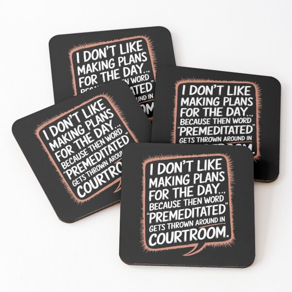 Item preview, I Don't Like Making Plans designed and sold by RayArmstrong.