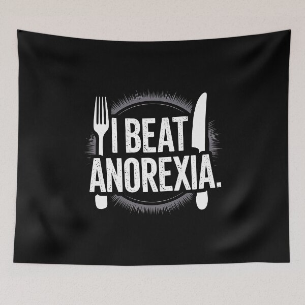 Item preview, I Beat Anorexia designed and sold by DrewLeuschke.