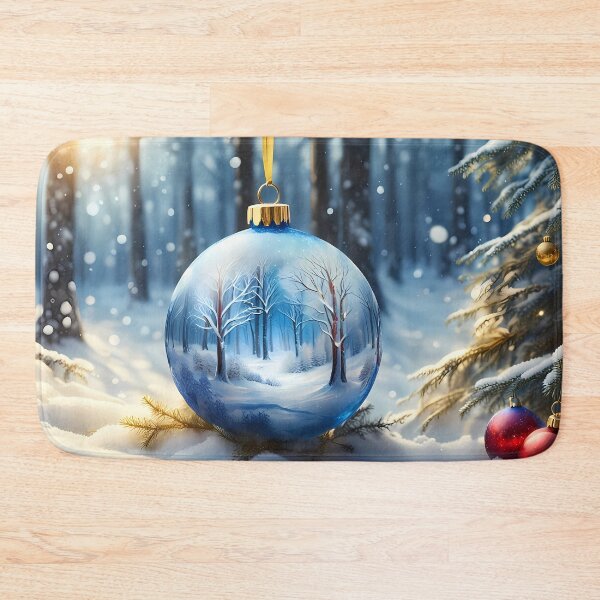 Item preview, Beautiful Christmas Bauble in Forest designed and sold by CalmnessbyChoice.