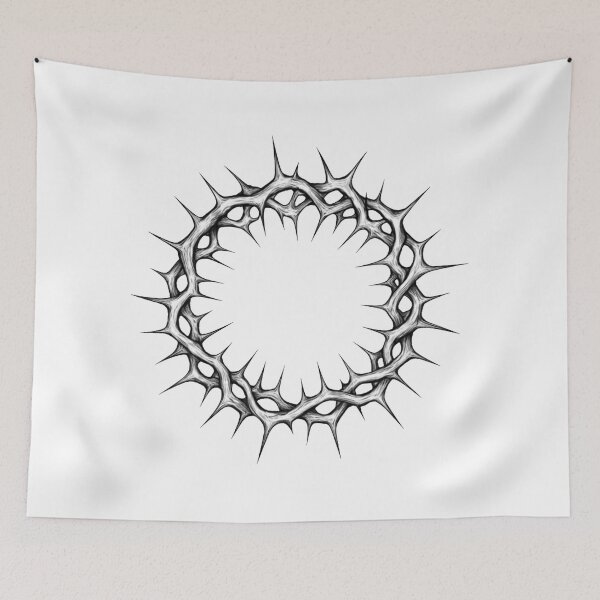 Item preview, crown of thorns designed and sold by infracuortattoo.
