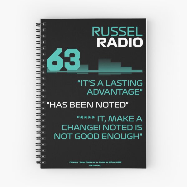 Item preview, It's a lasting advantage - George Russell F1 Team Radio designed and sold by Heybratan.