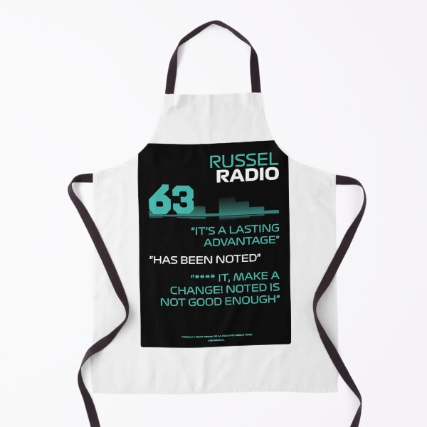 Item preview, It's a lasting advantage - George Russell F1 Team Radio designed and sold by Heybratan.