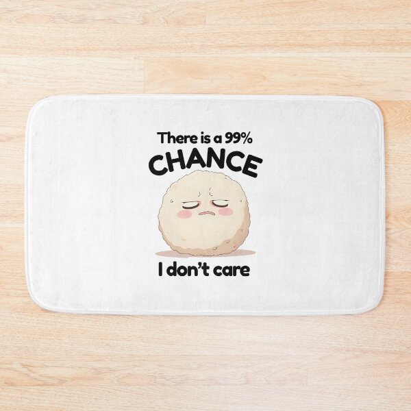 Item preview, I don't care designed and sold by Keepsie Archives by SMA.