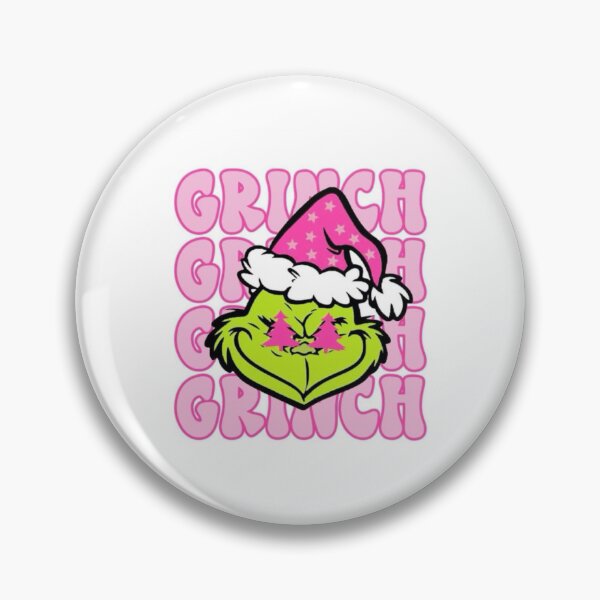 Item preview, Grinch – Pink Christmas Retro Cute Aesthetic Design designed and sold by Kasey Wolfe.