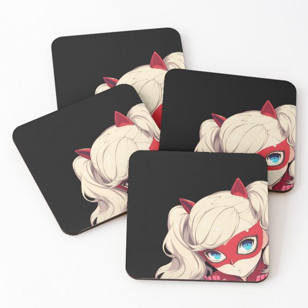 Item preview, Ann Takamaki Persona 5 Game Anime Girl Chibi Kawaii Peeker designed and sold by HumbertoValveno.
