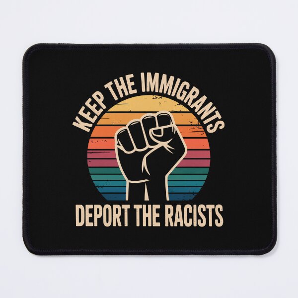 Item preview, Keep Immigrants Deport Racists designed and sold by Veroniadic.