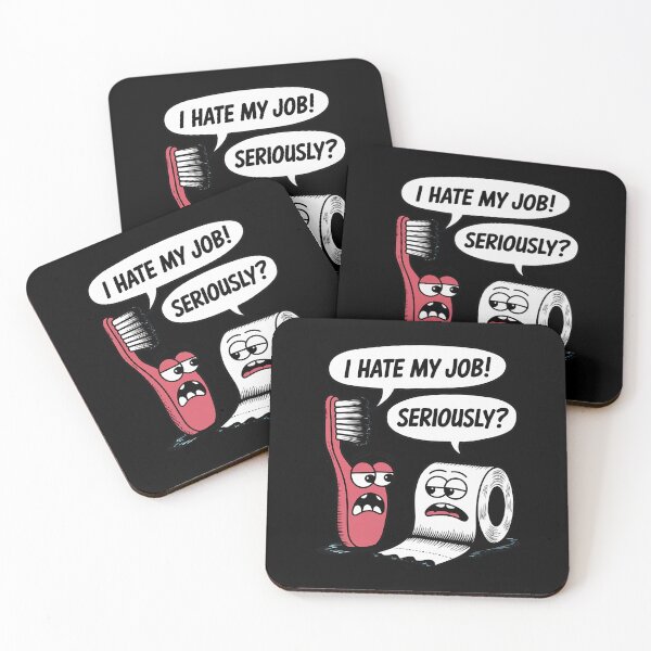 Item preview, Funny - I Hate My Job! ... Seriously designed and sold by RansomFlatley.
