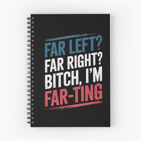 Item preview, Far Left Far Right I'm Farting Funny Saying designed and sold by DrewLeuschke.