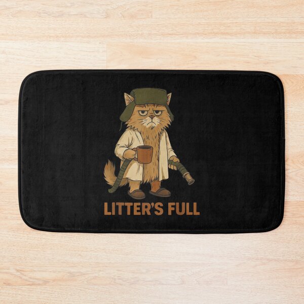 Item preview, Litter’s Full Funny Cat Lovers Christmas Xmas, Litter's Full Christmas Vacation Cat, Litters Full Cat, Funny Christmas Cat designed and sold by jimfarrepo.