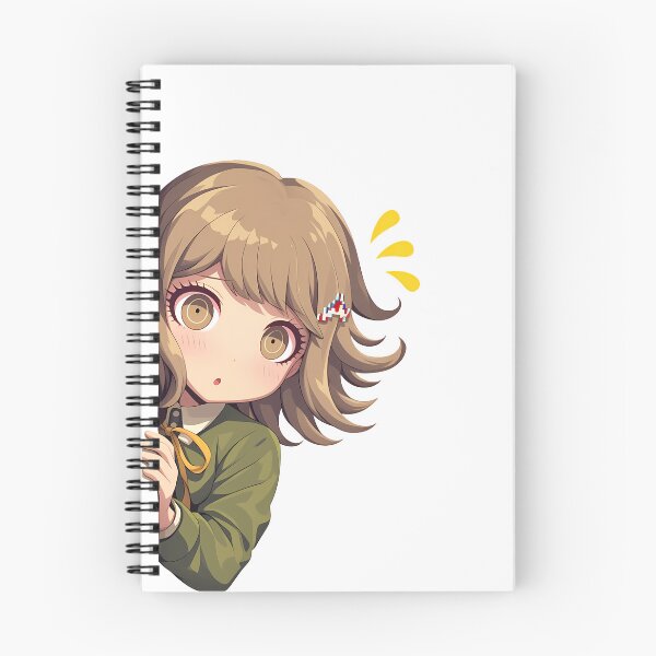 Item preview, Chihiro Fujisaki Danganronpa Chibi Kawaii Anime Girl designed and sold by HumbertoValveno.