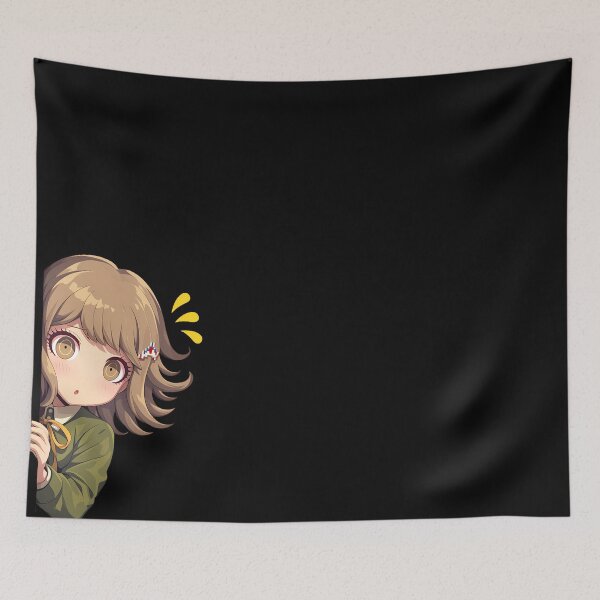 Item preview, Chihiro Fujisaki Danganronpa Chibi Kawaii Anime Girl designed and sold by HumbertoValveno.