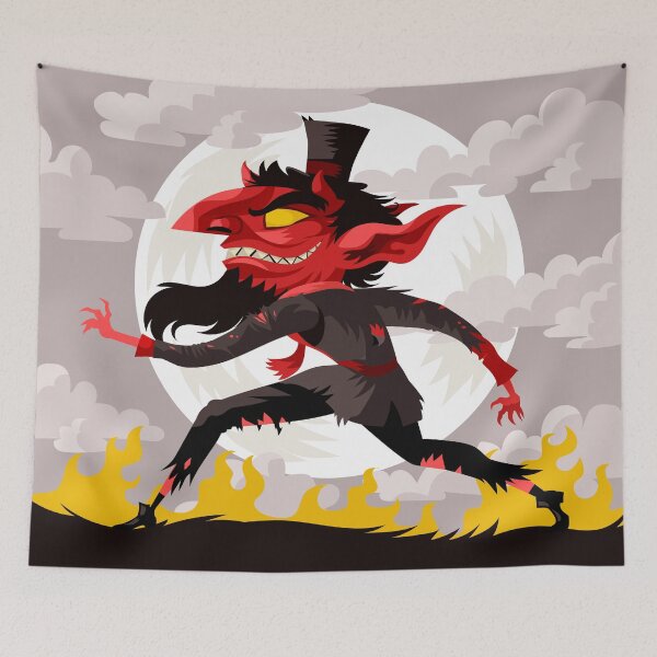 Aperçu de l'œuvre Nain Rouge, démon de Détroit créée et vendue par matintheworld ( delcarmat ).