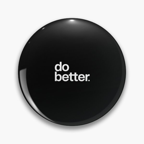 Item preview, Do Better Minimal Typography White Text designed and sold by FranzFriesen.