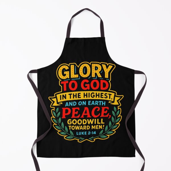 Item preview, Luke 2:14 Glory to God in the Highest designed and sold by plushism.