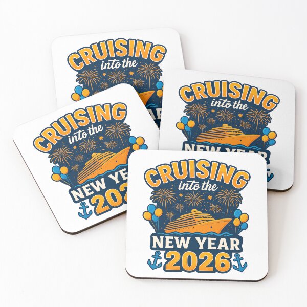 Item preview, Nautical New Year Cruise Party Vacation Traveler Humor Cruising Into 2026 Ocean Adventure Holiday Travel Graphic designed and sold by NeboulaHamra.