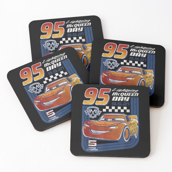 Item preview, Disney Pixar Cars Lightning McQueen Trading Card  designed and sold by Kasey Wolfe.