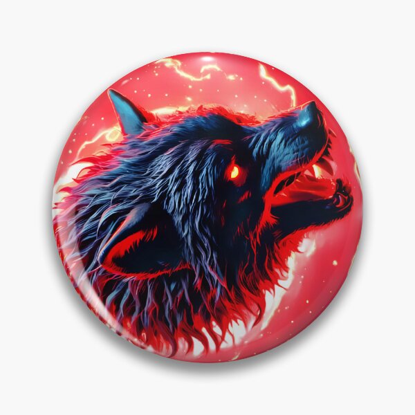 Item preview, Alpha Energy Beast – Electrified Wolf for Gamers & Halloween designed and sold by Neer arts.