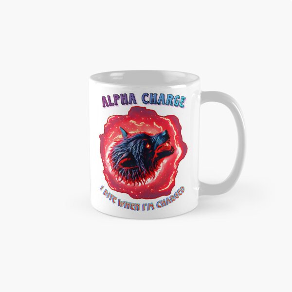 Item preview, Alpha Energy Beast – Electrified Wolf for Gamers & Halloween designed and sold by Neer arts.