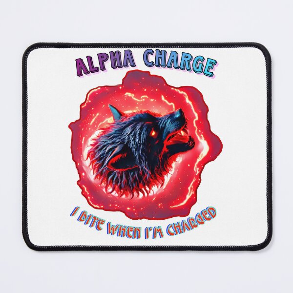 Item preview, Alpha Energy Beast – Electrified Wolf for Gamers & Halloween designed and sold by Neer arts.