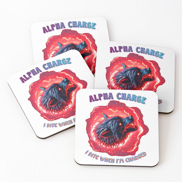 Item preview, Alpha Energy Beast – Electrified Wolf for Gamers & Halloween designed and sold by Neer arts.