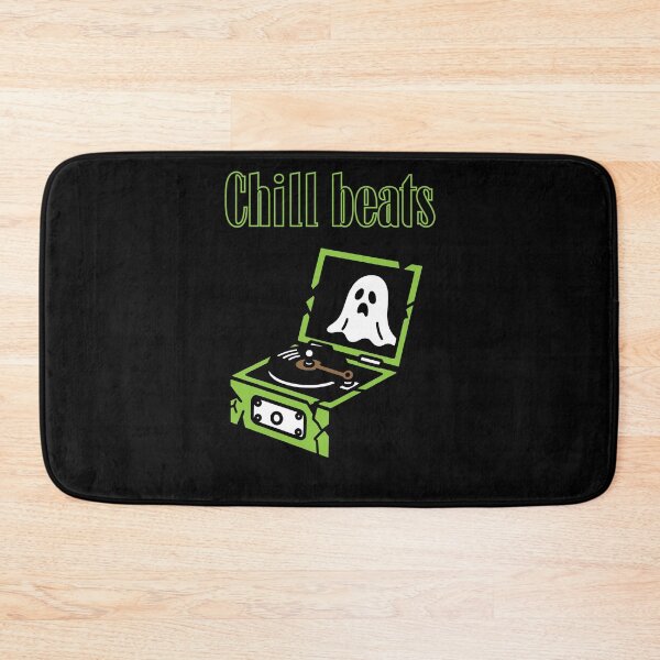 Item preview, Chill Beats in green Aesthetic Alternative Tshirt designed and sold by OldSkullDesigns.