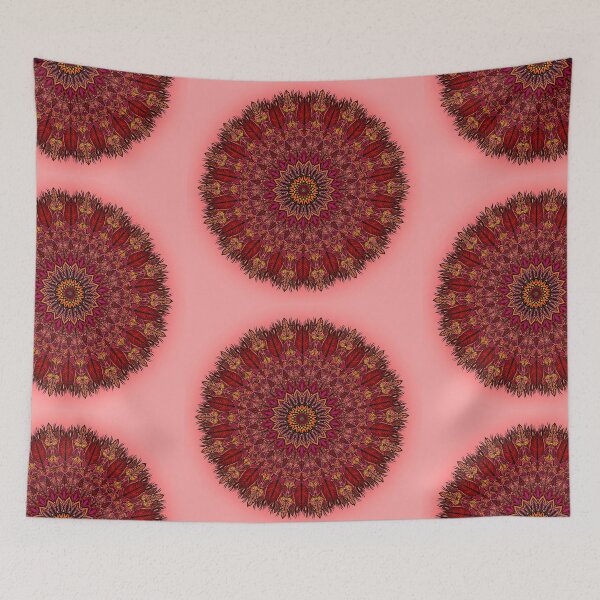 Item preview, Mandala | Radiant Bloom | Fiery Mandala of Energy designed and sold by Abwer.