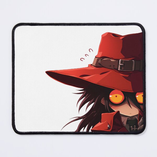 Item preview, Alucard Hellsing Anime Chibi Kawaii Peeker designed and sold by HumbertoValveno.