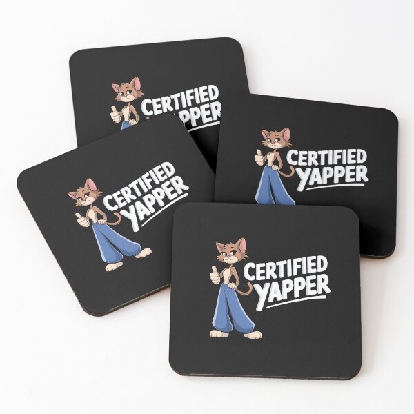 Item preview, Certified Yapper (Dark Text) designed and sold by RansomFlatley.