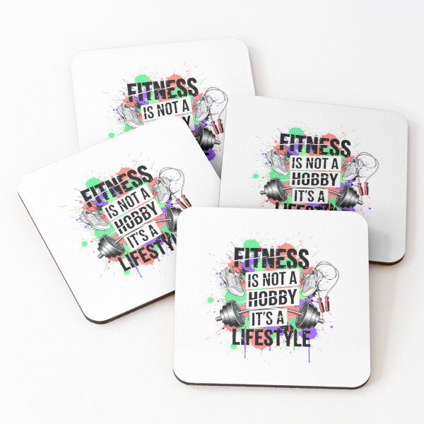 Item preview, Fitness Is Not a Hobby — It’s a Lifestyle designed and sold by Kavya Art.