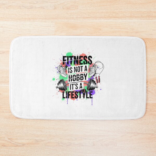 Item preview, Fitness Is Not a Hobby — It’s a Lifestyle designed and sold by Kavya Art.