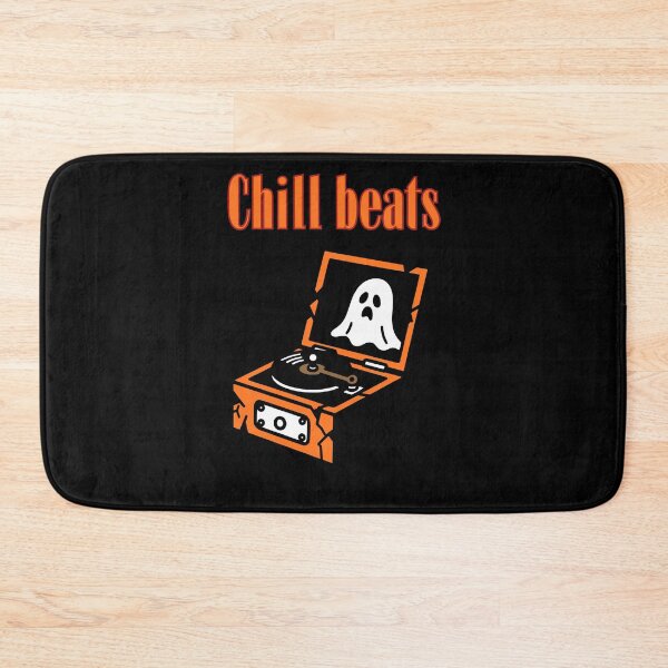 Item preview, Chill Beats in orange Aesthetic Alternative Tshirt designed and sold by OldSkullDesigns.