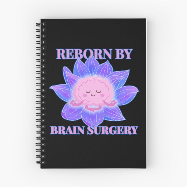 Item preview, Reborn By Brain Surgery Meditating On A Flower designed and sold by AnnInk Print Studio.