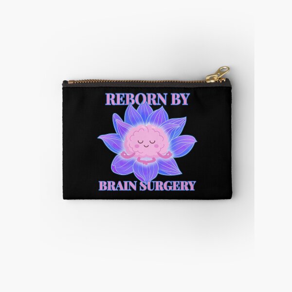 Item preview, Reborn By Brain Surgery Meditating On A Flower designed and sold by AnnInk Print Studio.