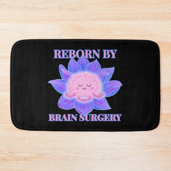 Item preview, Reborn By Brain Surgery Meditating On A Flower designed and sold by AnnInk Print Studio.