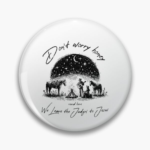 Item preview, Don't Worry Honey Round Here We Leave the Judgin' to Jesus designed and sold by GeraldHawaii.