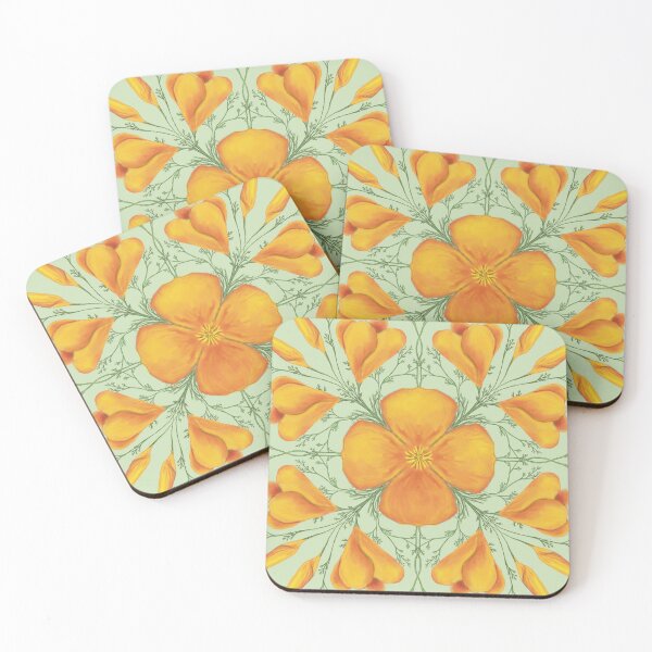 Item preview, California Poppy (Orange) designed and sold by The Painted Lotus.