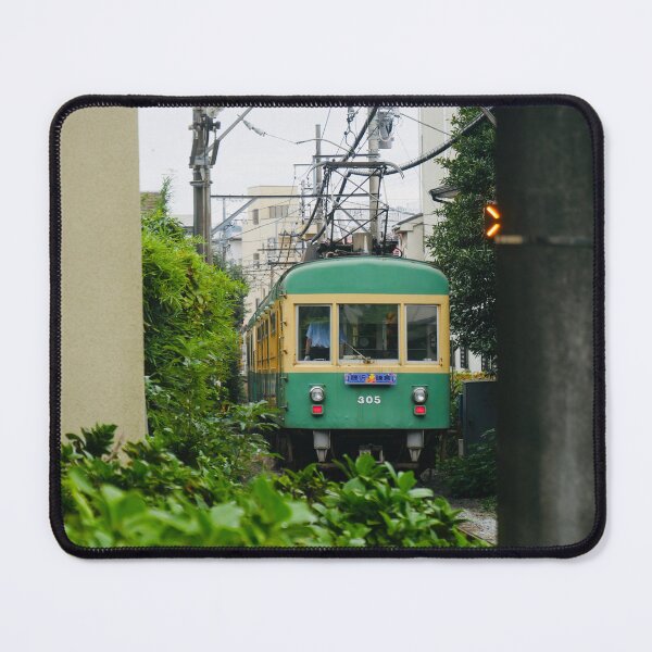 Item preview, Train on the Enoden Line, Kamakura, Japan designed and sold by louisejump..