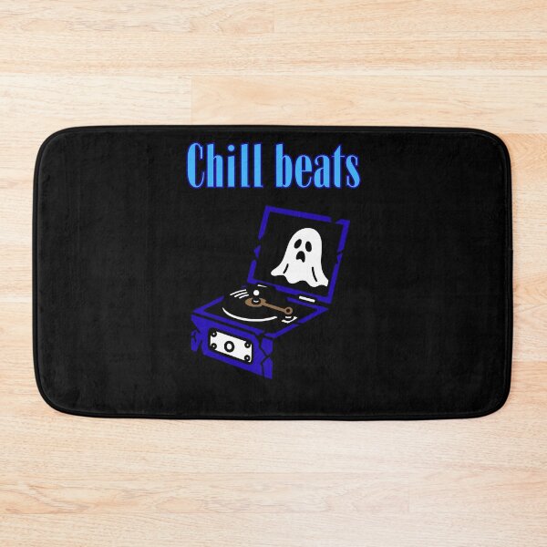 Item preview, Chill Beats in dark blue 2 Aesthetic Alternative Tshirt designed and sold by OldSkullDesigns.