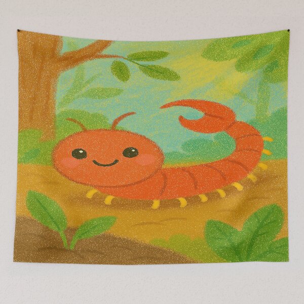 Item preview, Crayon Dreams – Creatures of Kindness: Wiggluff designed and sold by DinsignStudio.