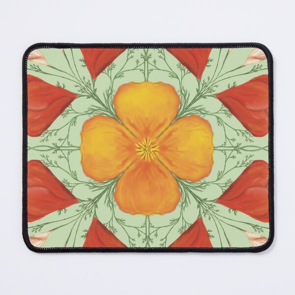 Item preview, California Poppies (Multi) designed and sold by The Painted Lotus.