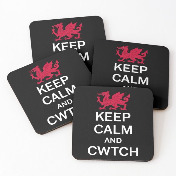 Item preview, Keep Calm and Cwtch – Welsh Red Dragon Pride designed and sold by Jesabee Designs.