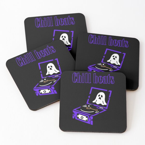 Item preview, Chill Beats in purple Aesthetic Alternative Tshirt designed and sold by OldSkullDesigns.