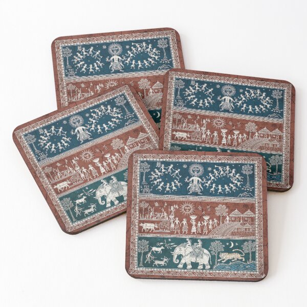 Item preview, Harmony of Tribal Life and Nature designed and sold by digisetumedia.