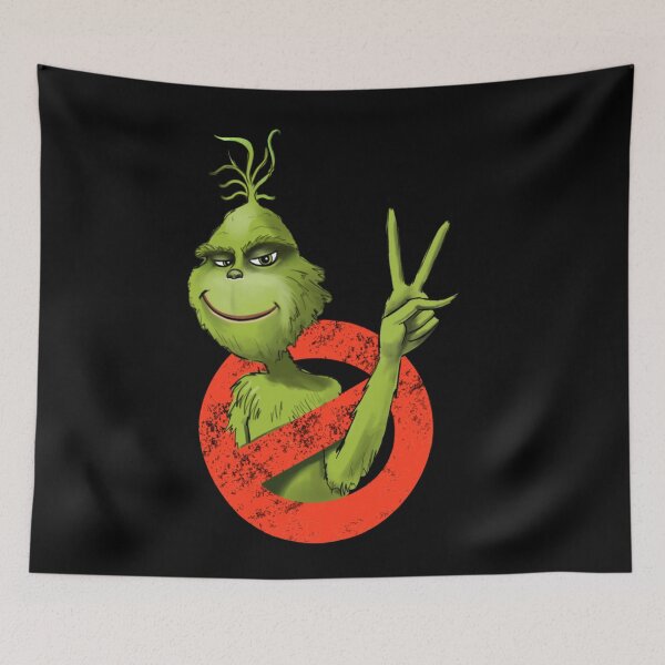 Item preview, Grinch – Funny Peace Hand Christmas Parody Design designed and sold by Amaya John.