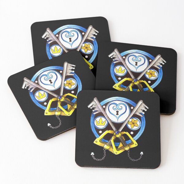 Item preview, Sora Stained Glass Emblem kingdom hearts  designed and sold by BerthasBrisen.
