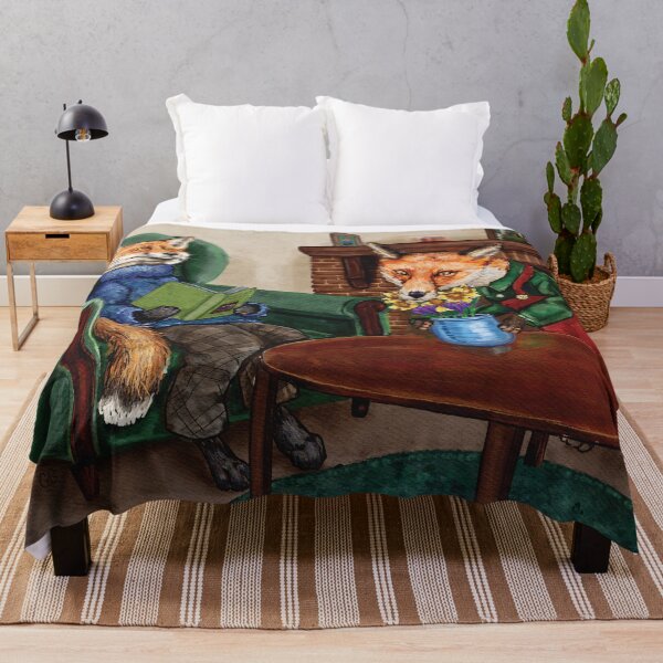 Item preview, Fox Husbands - LGBTQ Domestic Scene Illustration designed and sold by pixiegutsGB.